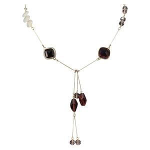 Swarovski Necklace Metal Gold